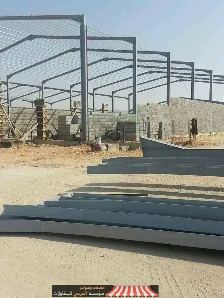 تركيب الهناجر والمستودعات