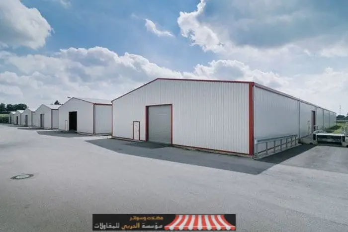 تركيب الهناجر والمستودعات