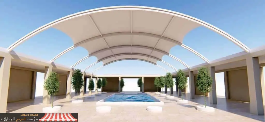 تركيب مظلات