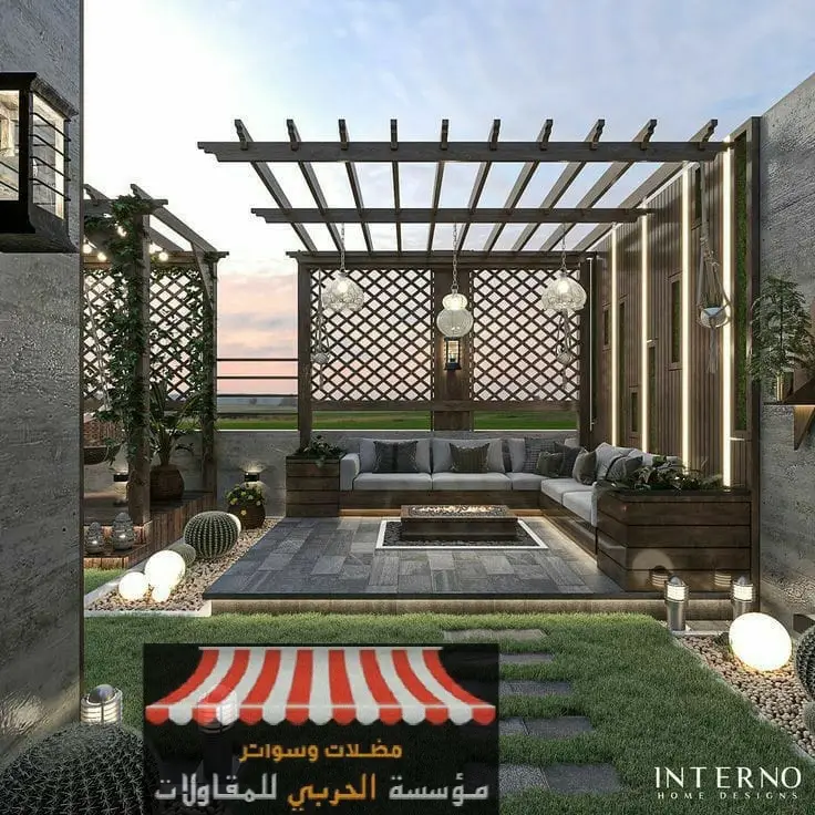 مظلات فلل وبيوت