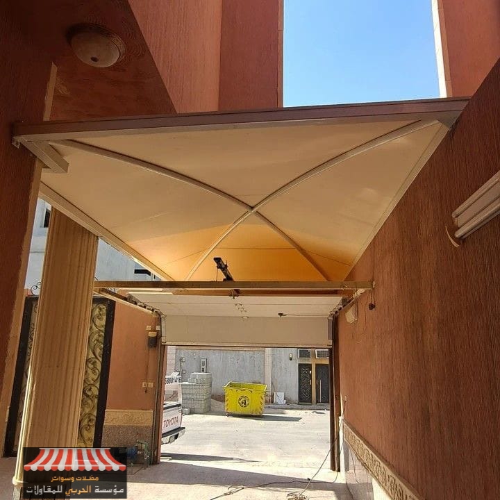 تركيب مظلات خشب