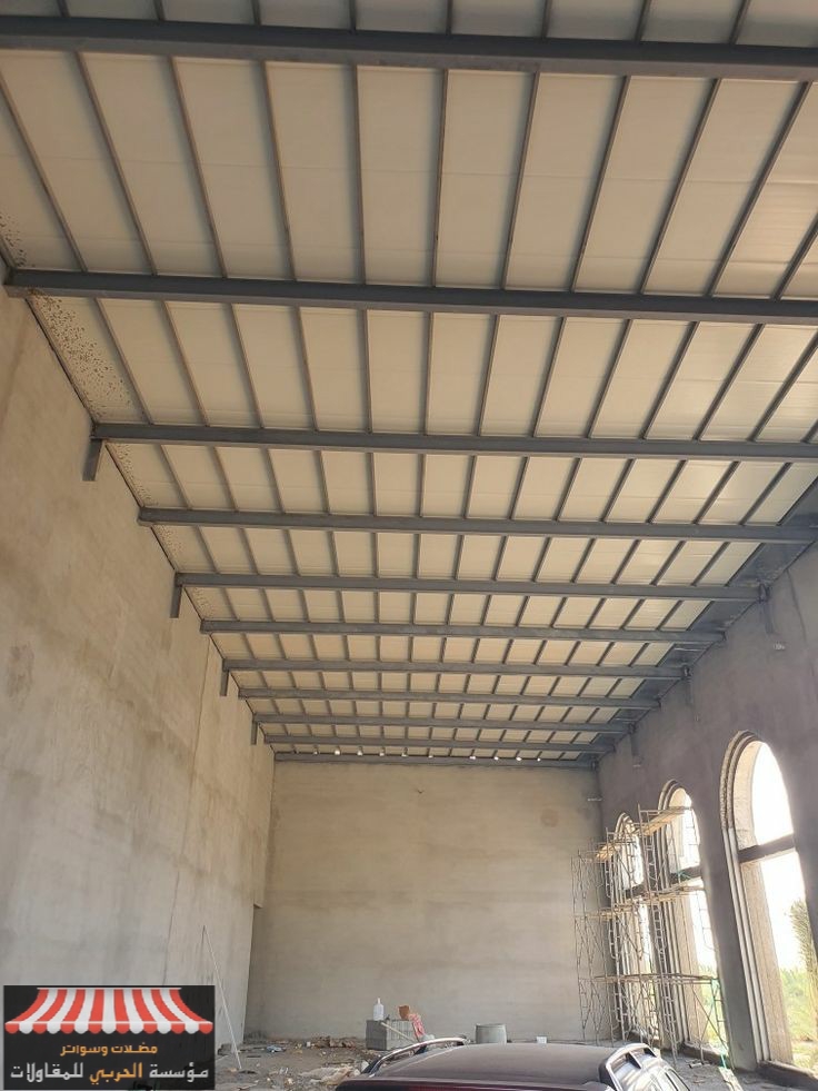 أنواع ساندوتش بانل للأسقف والملاحق في جدة
