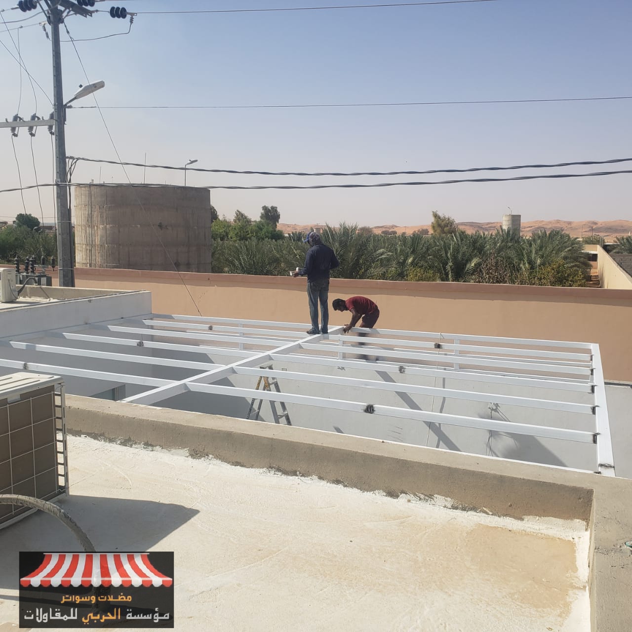 توريد وتركيب ساندوتش بانل للأسقف والملاحق في جدة