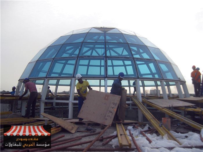 مظلات لكسان شفاف