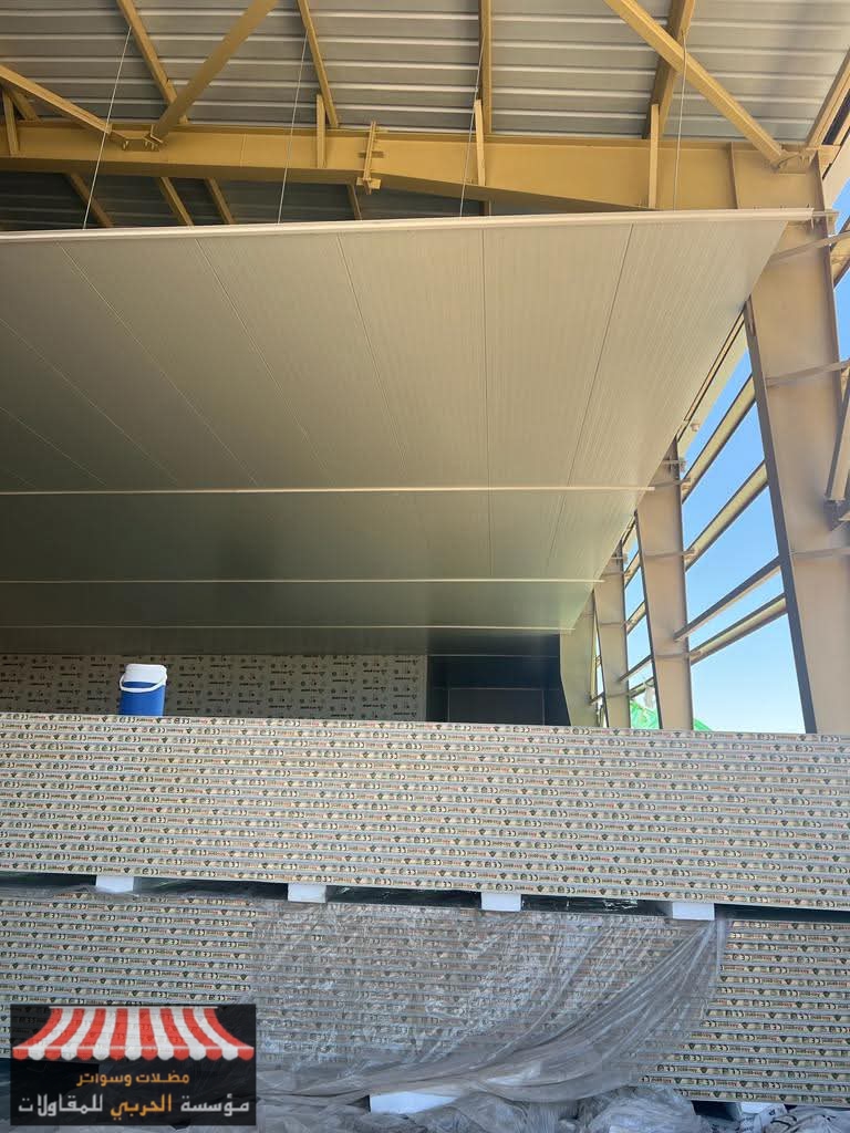 تركيب مختلف أنواع الهناجر والمستودعات