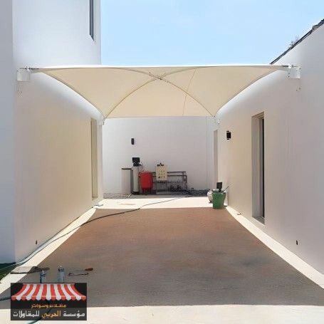 أحدث تصاميم مظلات مداخل فلل