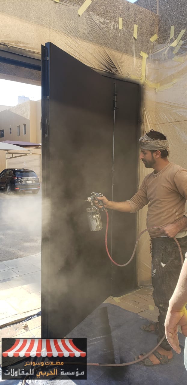 أسعار افضل دهان أبواب حديد