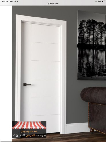 ابواب خشب للغرف مودرن